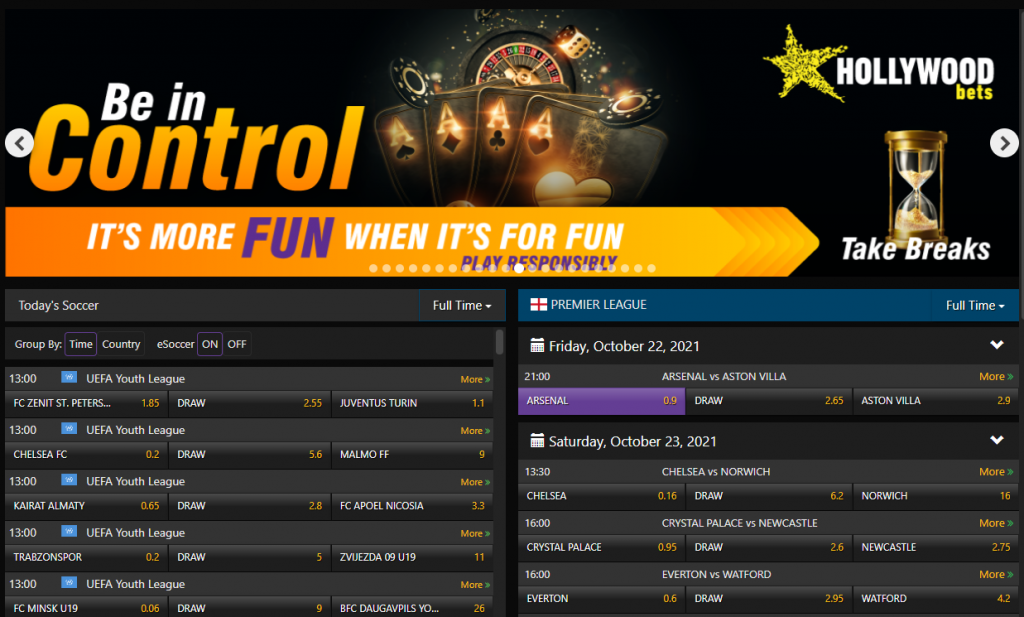 Best Betting Sites in South Africa: Hollywood Bets